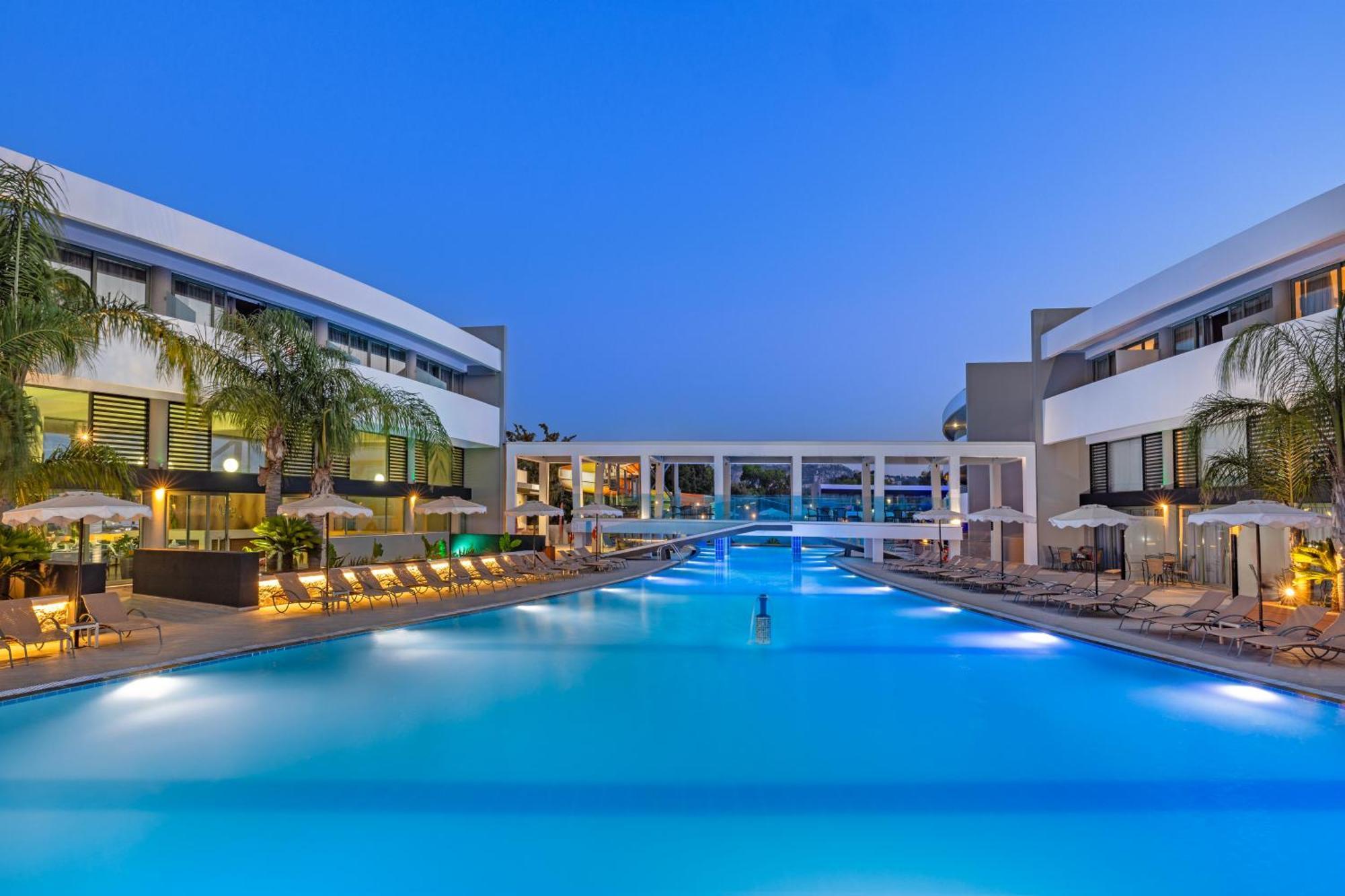 Virginia Family Resort Kallithea  Bagian luar foto